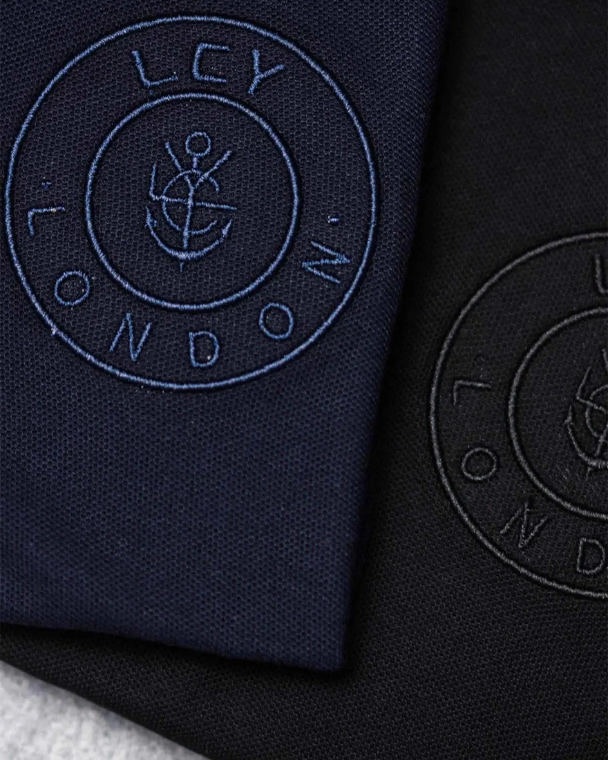 LCY LONDON | Embroidered Pocket Circle Logo Polo Shirt LCY London