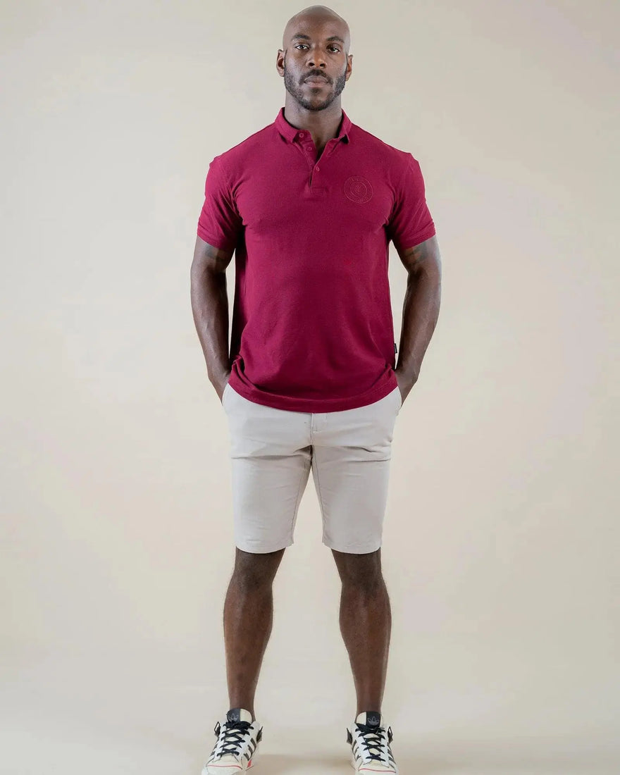 LCY LONDON | Embroidered Pocket Circle Logo Polo Shirt LCY London