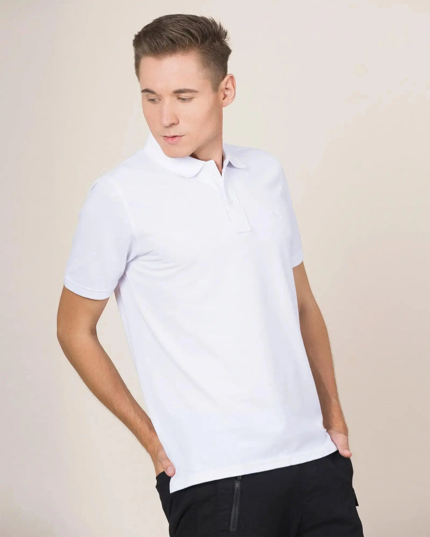 LCY London | Stand Up Basic - Men's Short Sleeved Polo LCY London