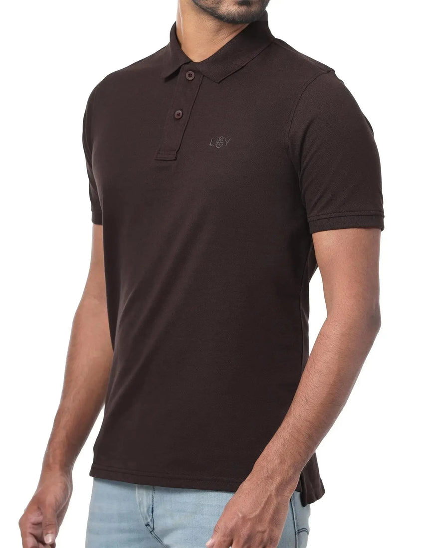 LCY London | Stand Up Basic - Men's Short Sleeved Polo LCY London