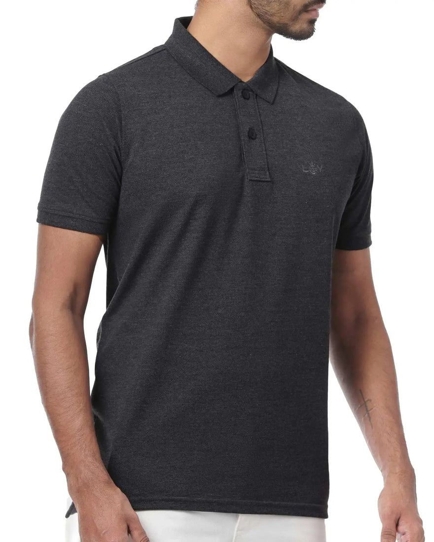 LCY London | Stand Up Basic - Men's Short Sleeved Polo LCY London