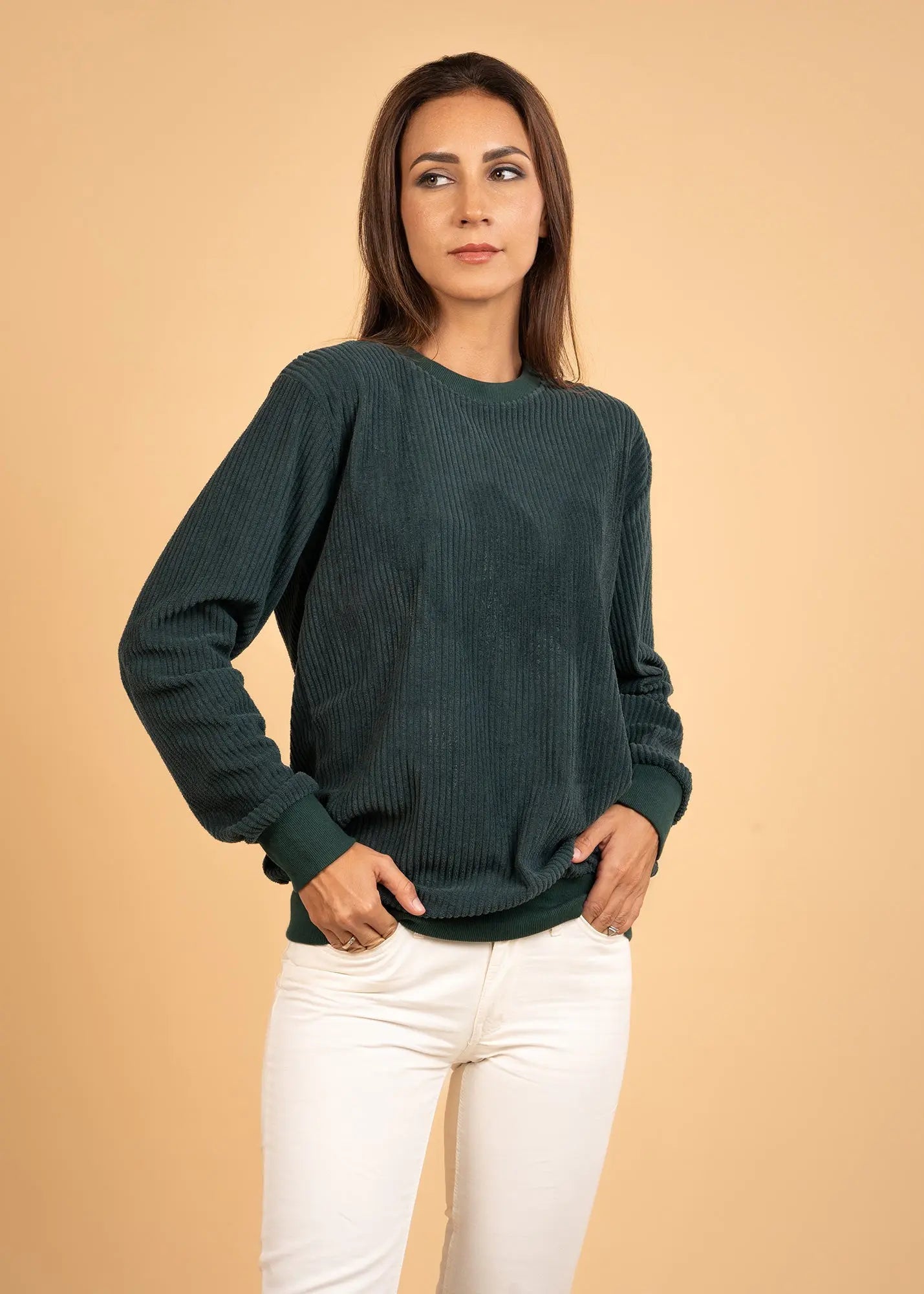 Velvet Crewneck Jumper LCY London