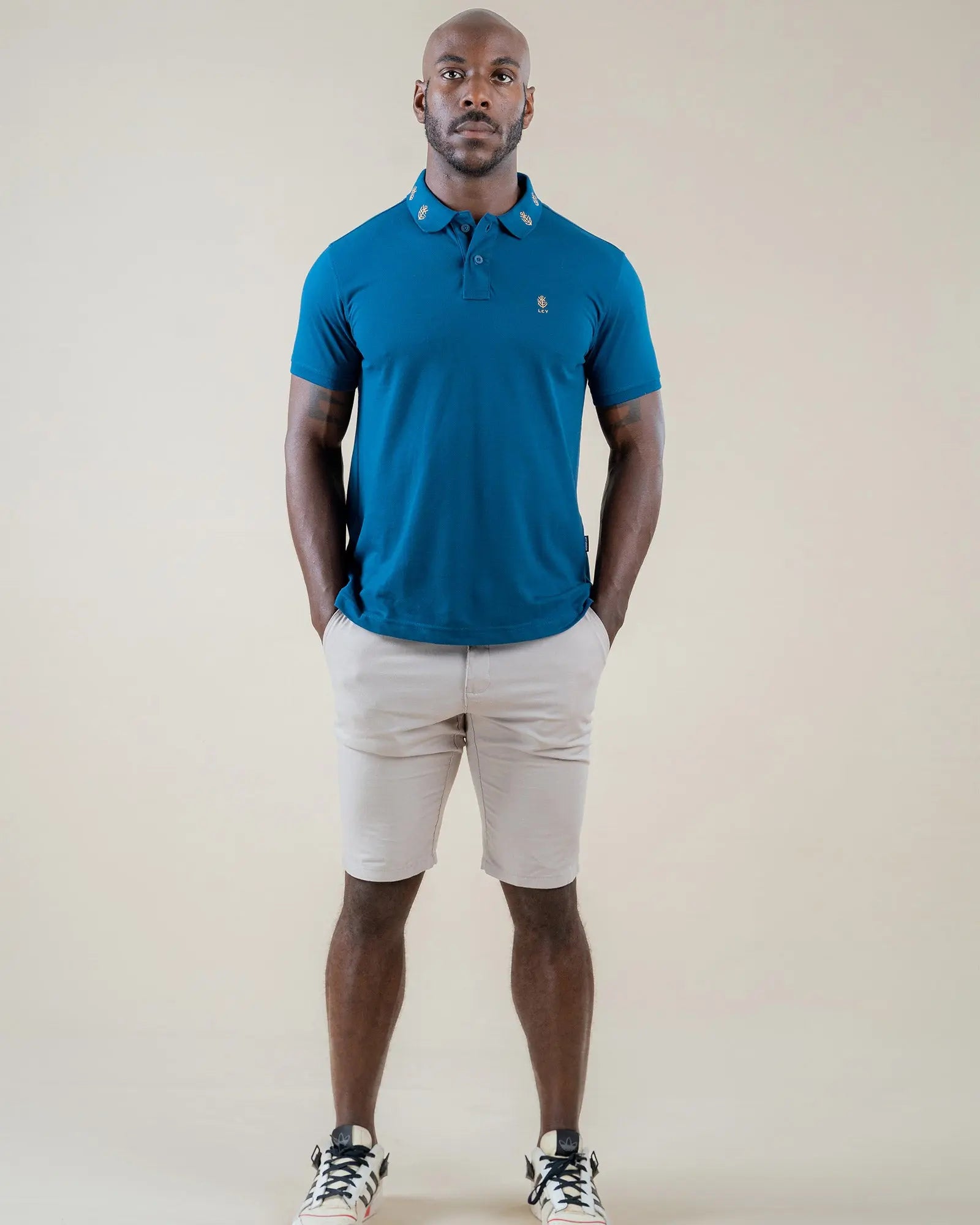 Collared shirt and on sale shorts