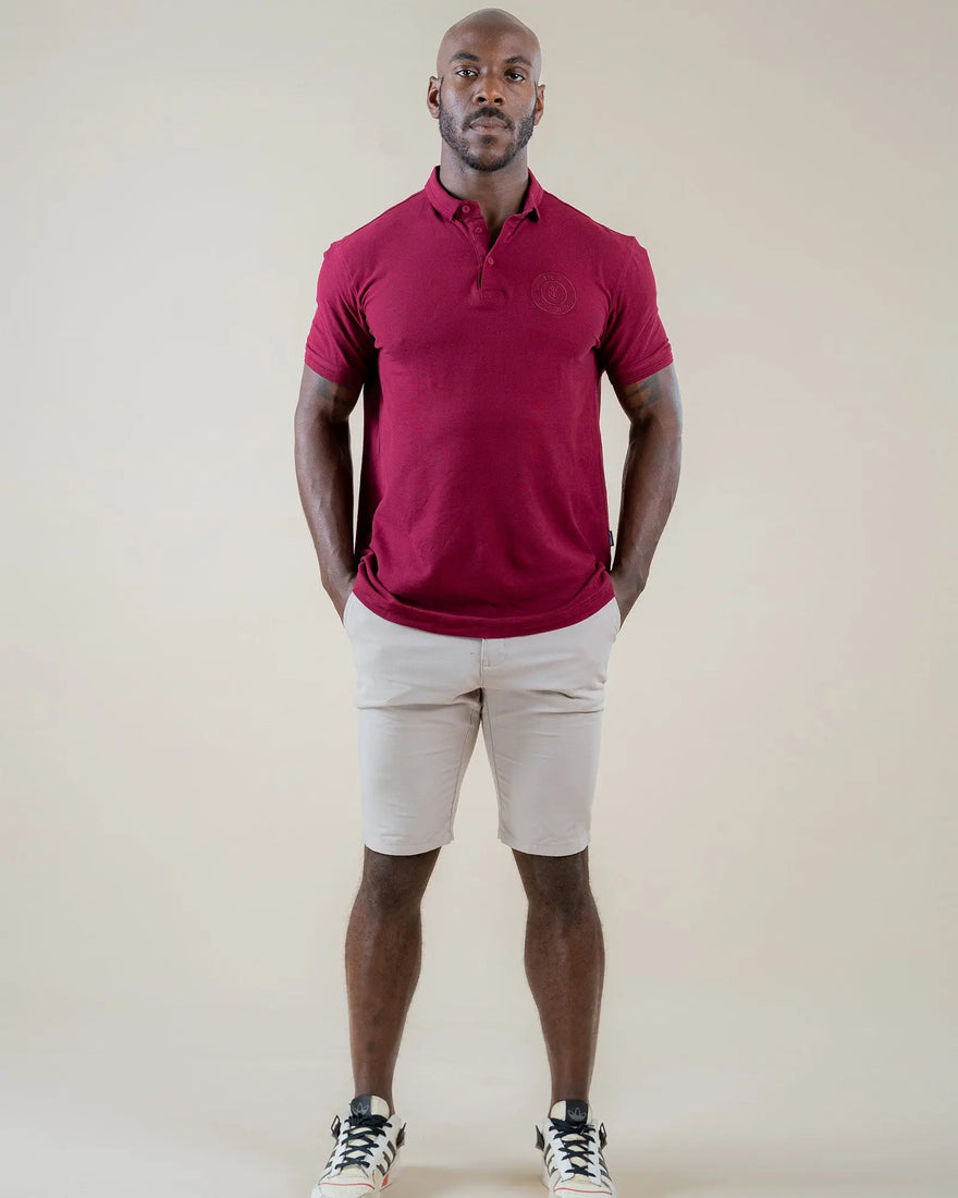 LCY LONDON | Embroidered Pocket Circle Logo Polo Shirt LCY London