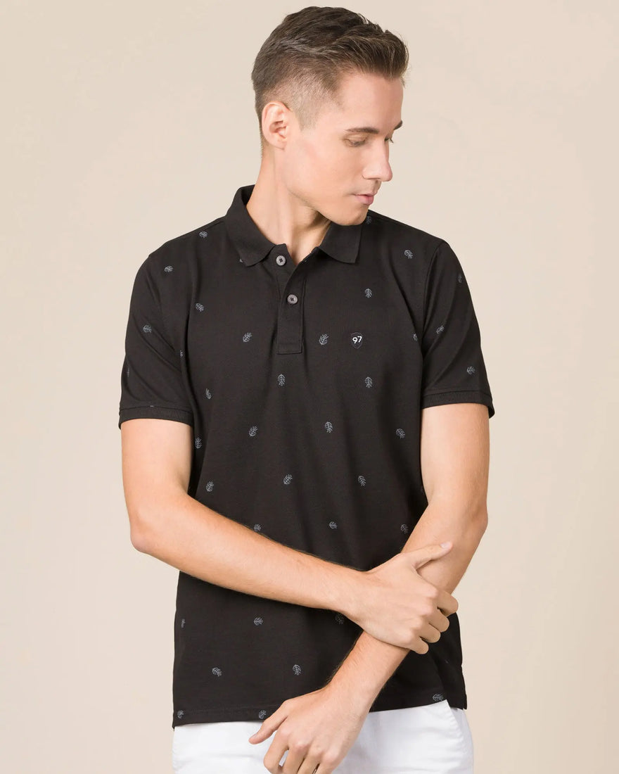 LCY London | Logo Looks - Short Sleeved Men's Printed Shirt LCY London